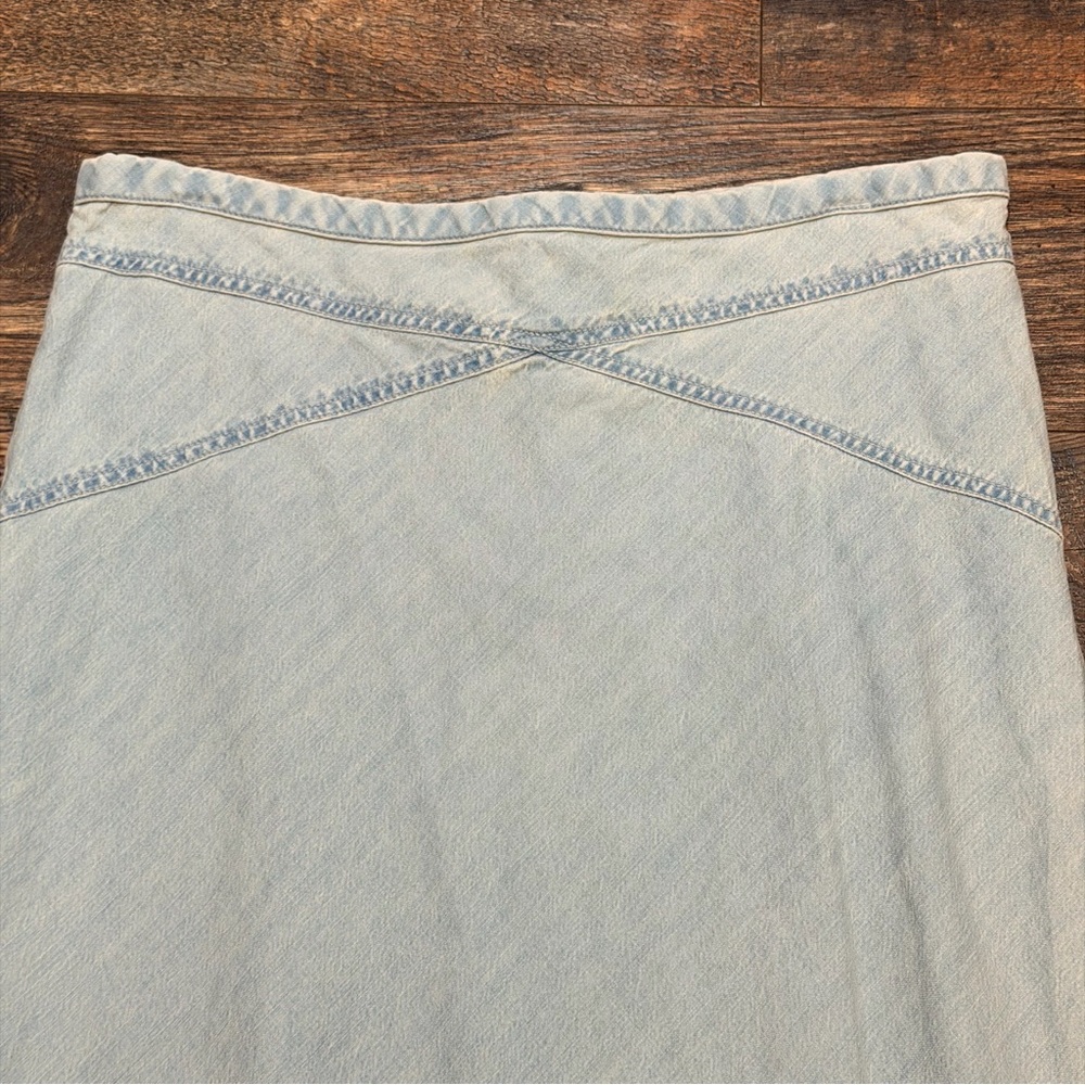 Free People Muse moment mid-rise maxi/midi skirt size 12 - Picture 6 of 16